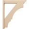Ekena Millwork 5 1/2-in W x 28-in D x 34-in H Balboa Trad Rough Cedar Woodgrain TimberThane Outlooker, Primed Tan OUTUR055X28X34BOA04RCPR - alternate 5
